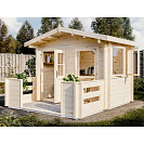 Садовый дом 4 (Стандарт) 3х2м, брус 44 мм