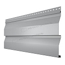 Сайдинг металлический 0,26м 0,4мм сигнальный серый RAL7004