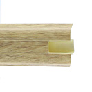 Плинтус ПВХ (ROYCE) 819 Дуб летний h58мм L2,2м, с кабель - каналом