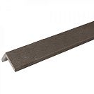Угловой профиль для террасной доски ДПК CM Decking, цвет ВЕНГЕ 2000х50х38мм