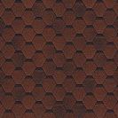 Черепица битумная Шинглас Финская соната, цвет красный,  3м2