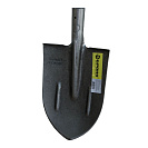 Лопата штыковая (Броня), рельсовая сталь, без черенка d40мм