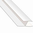 Профиль соединительный для панелей ПВХ, 3м