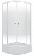 Душевой уголок Лайт В Triton 900х900х2050 мм, стекло лайт, средний под.