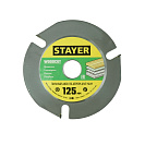 Диск пильный по дереву WoodCut (Stayer) для УШМ 125x22,2x2,2мм