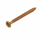 Саморез (шуруп) универсальный желтый ШУж 3,5х40мм, 15шт