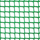 Сетка пластиковая садовая Премиум, ячейка 17х17мм, высота 1м, длина 10м зелёная