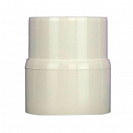 Муфта трубы водосточной пластиковая Элит (Альта-Профиль) d95мм, белый