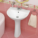 Умывальник Виктория (Воротынск) 555х455х200мм, с отверстием, белый