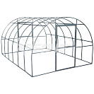 Каркас к теплице Крепче Эталон Профи 4х3х2,1м из трубы профильной  оцинкованной 20х20х1,2мм