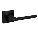 Ручка для межкомнатной двери Инерта FZ14-245 BL, квадратная розетка, черный, 2шт