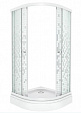 Душевой уголок Мозаика А (Triton) 900х900х1910 мм, стекло мозаика, низкий под.