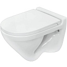 Унитаз подвесной Аттика (Sanita Luxe) дюропласт, микролифт, тонк.крышка