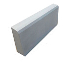 Плитка тротуарная Бордюр (500х200х50) серая