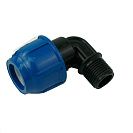 Угол ПНД компрессионный переходной 20х1/2 НР