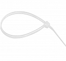 Стяжка кабельная (хомут) КСС 3х100мм нейлоновая, белая, 100шт