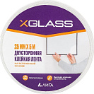 Лента двусторонняя на вспененной основе (X-GLASS) 25ммх5м