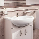 Умывальник Уют-550 (Киров) 550х450х195мм, мебельный, белый