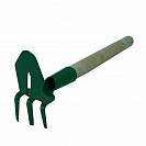 Мотыжка-рыхлитель с лепестком и черенком 3 зуба РОСТОК