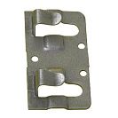 Кляммер крепежный завершающий 37х10мм оцинкованный 1,2мм