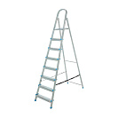 Стремянка стальная (Ярус/Степ) 8 ступеней, высота площадки 1650мм