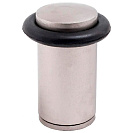 Ограничитель дверной Стандарт 588A-1 SN, цилиндр, никель матовый, 40x60мм