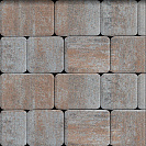 Плитка тротуарная Старый город (АЛОМ) Колормикс Скалы Юпитера П6/72шт (1,15м2)