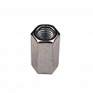 Гайка DIN6334 соединительная оцинкованная М12, пакет 2шт