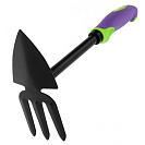 Мотыжка комбинированная (Palisad) L30см, с обрезиненной ручкой (62062)