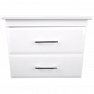 Тумба Квадро-60, 460х600х440мм, белая, под умывальник Квадро 600 мм