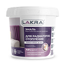 Эмаль для радиаторов акриловая Лакра белая 0,9кг