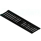 Решетка водоприемная PolyMax Basic 500х136х20мм (StandartPark), щелевая чугунная (арт. 20303)