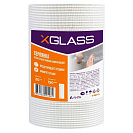 Серпянка стеклотканевая самоклеящаяся XGlass, ячейка 3,2х3,2мм, плотность 45г/м², 150мм х 20м