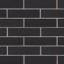 Кирпич клинкерный облицовочный М300 (ЛСР) 250х85х65мм 0,7НФ, черный, рейкьявик /480