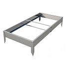 Грядка садовая металлическая 2000х1000х170мм, оцинкованная сталь