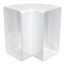 Колено вертикальное для плоского канала 110x55мм, 90 град (5252 / 511КВП)