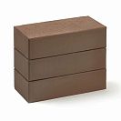 Кирпич полнотелый печной М300 (Кирово-Чепецк) 250х120х65мм, темный шоколад /300