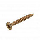 Саморез (шуруп) универсальный желтый ШУж 2,5х20мм, 25шт