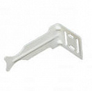 Кронштейн для алюминиевого радиатора, угловой, белый
