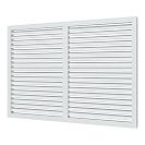 Решетка радиаторная ПВХ 600х900мм белая