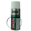 Эмаль универсальная аэрозольная KUDO KU-1101 белая матовая 520мл