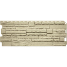 Фасадная панель Камень скалистый эко (Альта Профиль) 1,17х0,45м, песчаный