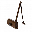 Доводчик дверной, коричневый, до 80 кг (TD/DC-80)