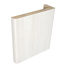 Наличник телескопический (La Stella) экошпон, Ясень снежный 70х8х2150мм (шип/паз 3мм)