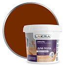 Эмаль акриловая для пола Лакра желто-коричневая 0,9 кг
