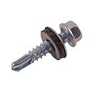 Саморез кровельный 5,5х25мм оцинкованный, 25шт