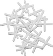 Крестики для плитки Decor, 3мм, 150шт (338-0030)