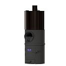 Печь банная Mini-12 (Teplonoff) с укороченной топочной камерой, бак стальной полимеренный 10-16м3