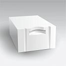 Блок стеновой из газобетона (Сибит) D400 В2 625х400х250мм /1м3