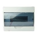 Щит распределительный навесной ЩРН-П-12 (IEK) 12 модулей, прозрачная крышка, пластик, IP40 (69555)